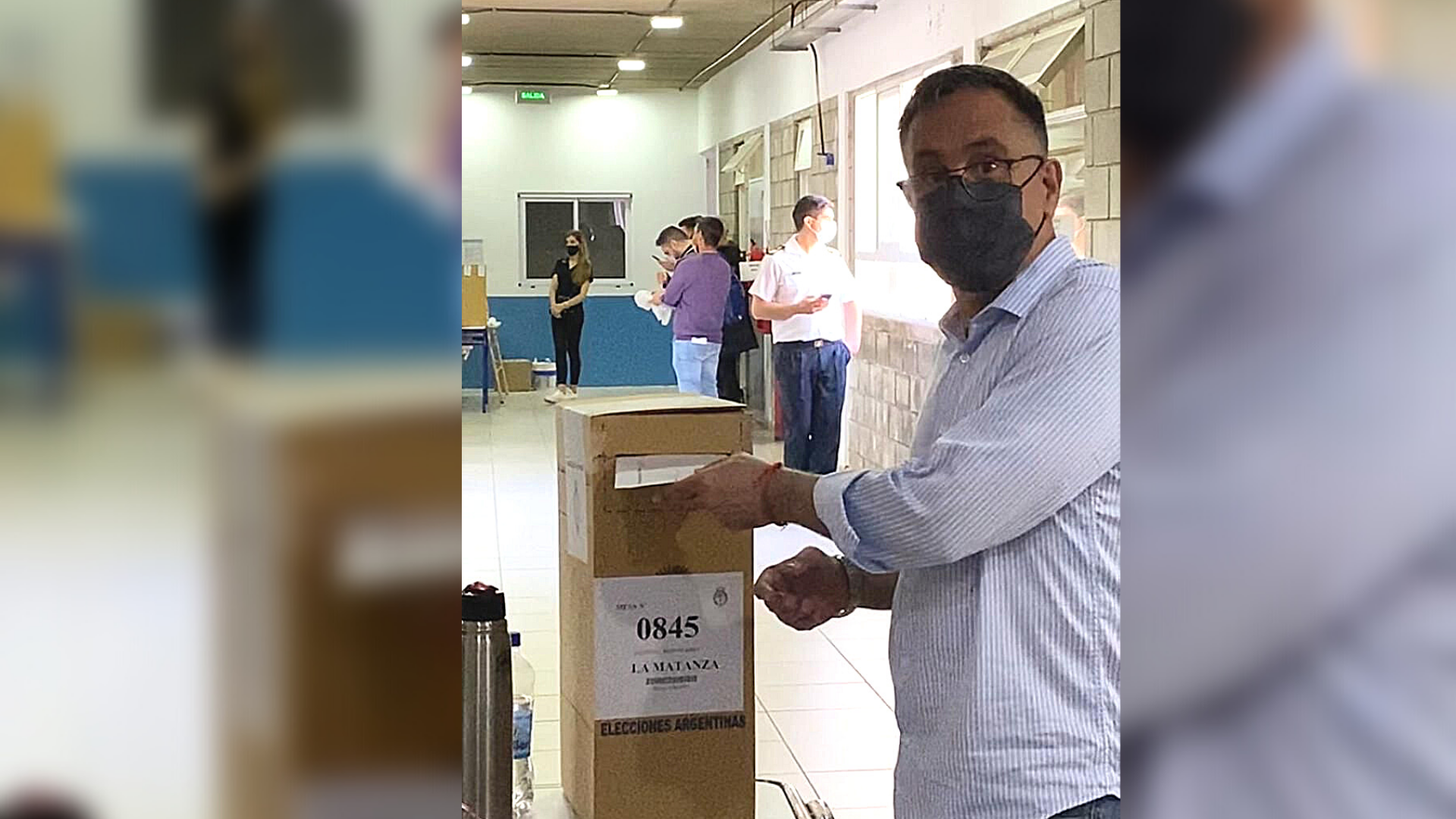Alejandro Finocchiaro votó en Ramos Mejía: “en La Matanza se vive de luto”