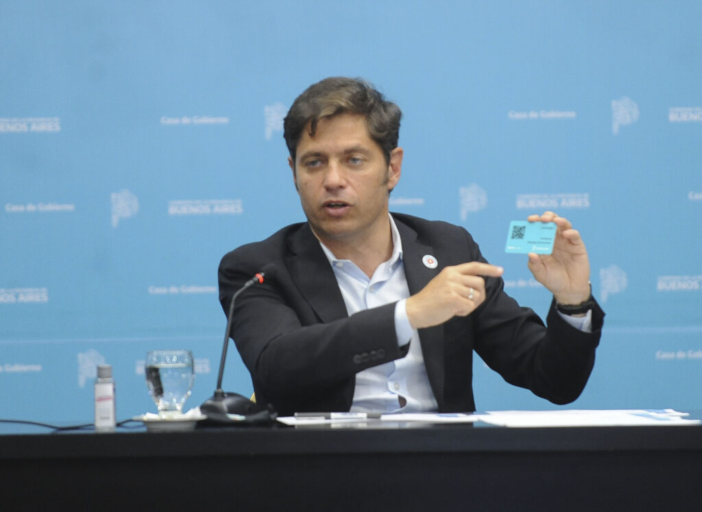 Kicillof Pase sanitario