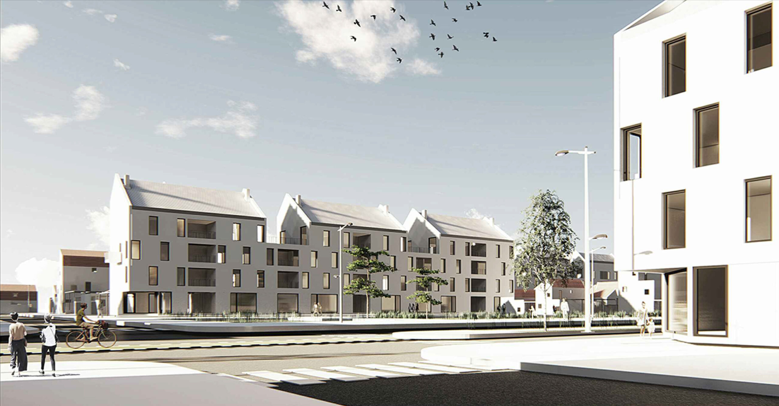 Construcción de viviendas en Ciudad Evita