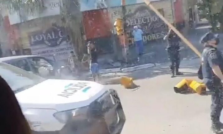 catán ruta chocó semáforo