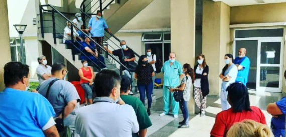 (tema: Hospital Germani Personal de salud)