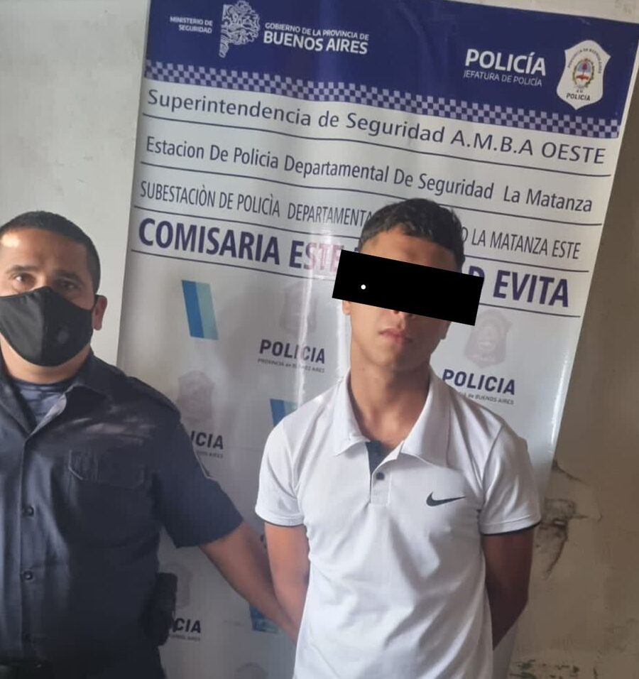 CIUDAD EVITA: Se entregó un joven acusado de balear a una jubilada en un robo