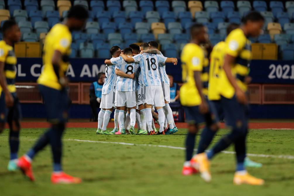 ARGENTINA ENFRENTARÁ A ECUADOR