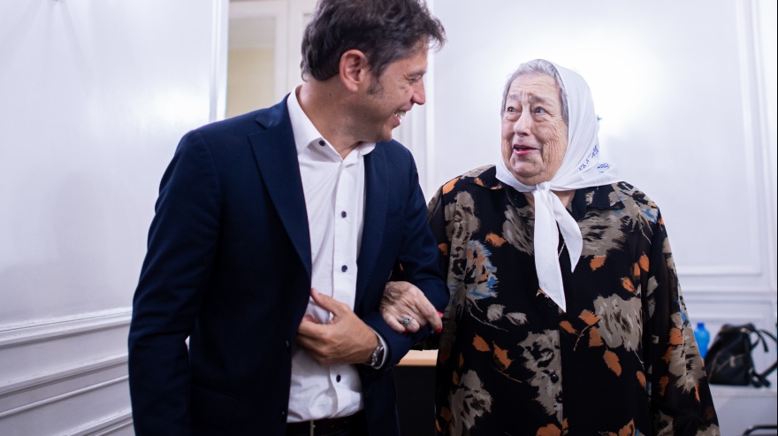 24 DE MARZO – KICILLOF: “A mi generación y a mí nos marcó a fuego la lucha por los derechos humanos”