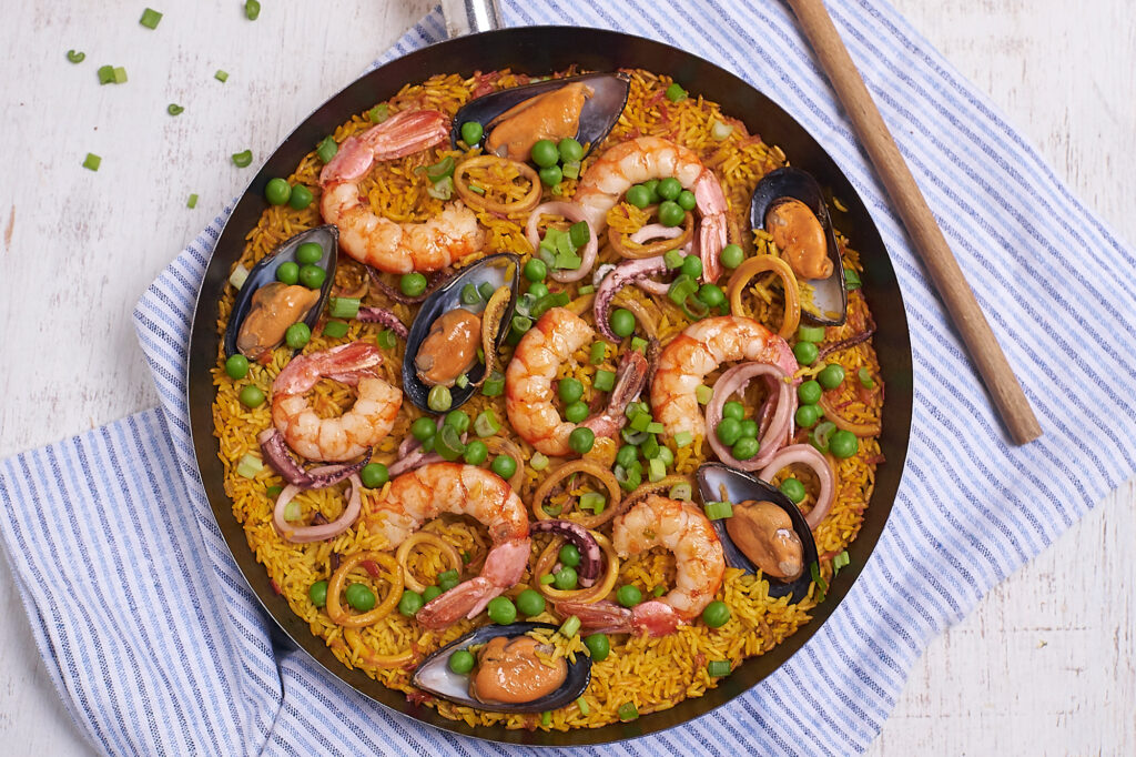 Paella Receta
