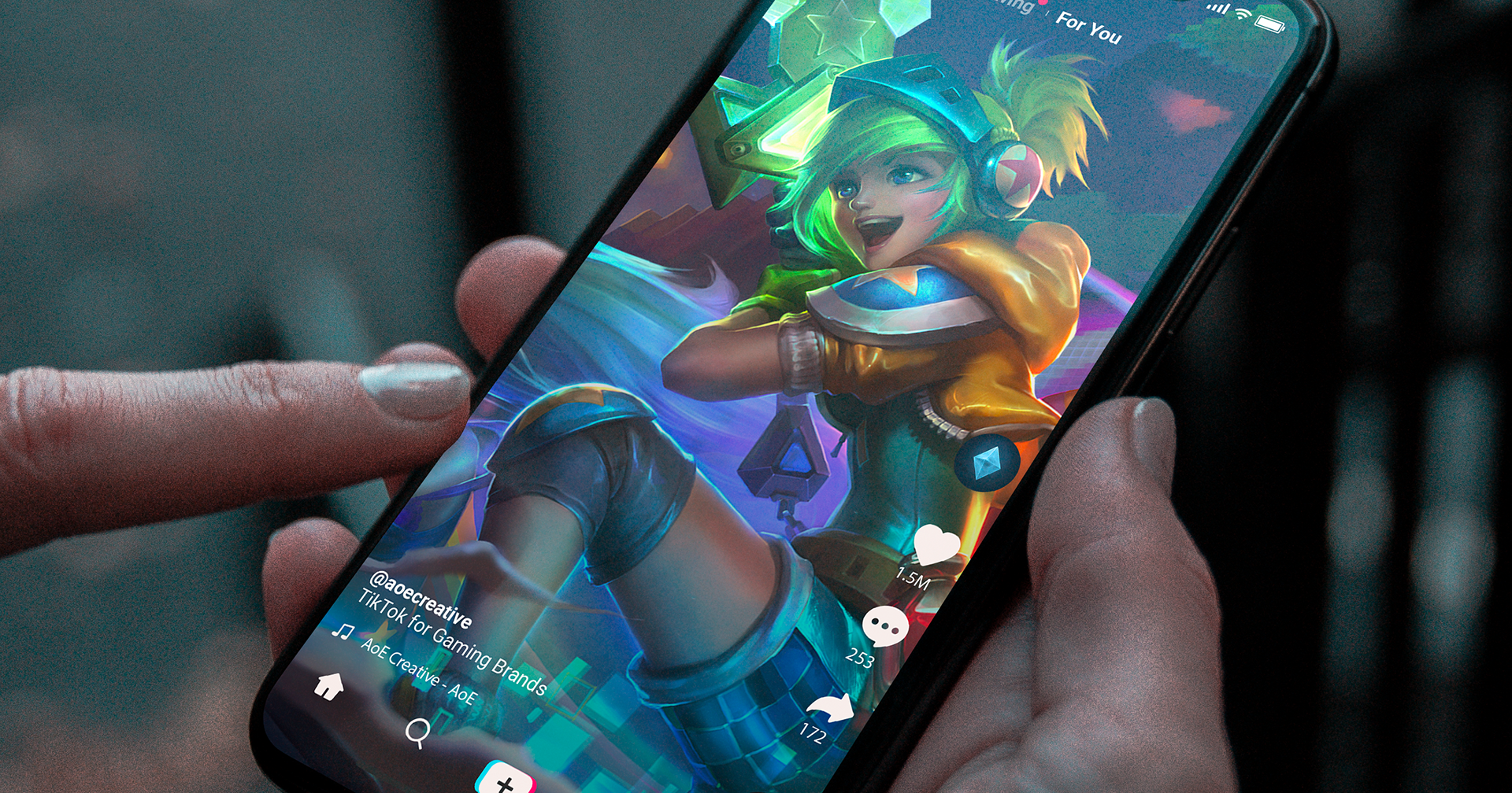 TikTok está creando videojuegos