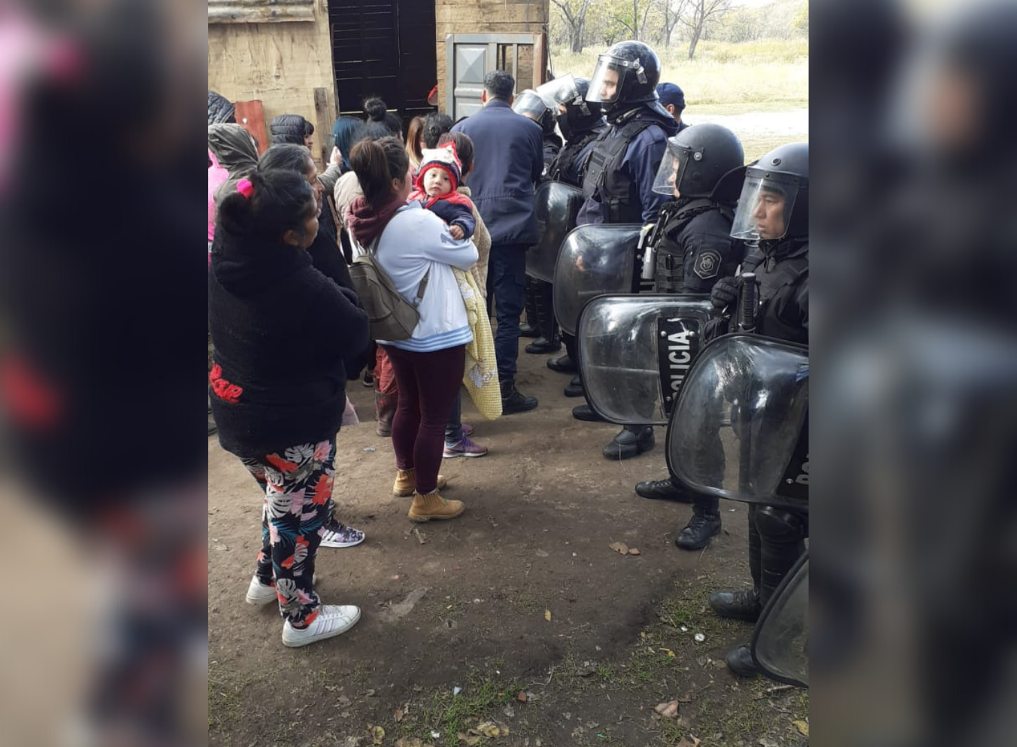 Merendero 1º de noviembre lucha contra el desalojo 