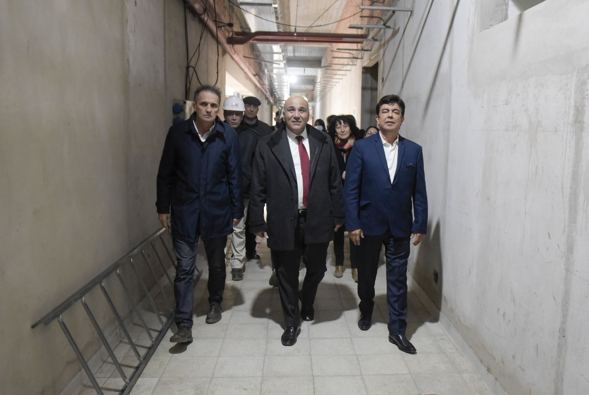 Espinoza recorrió La Matanza junto a Manzur y Katopodis