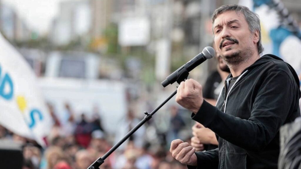 Máximo Kirchner policía