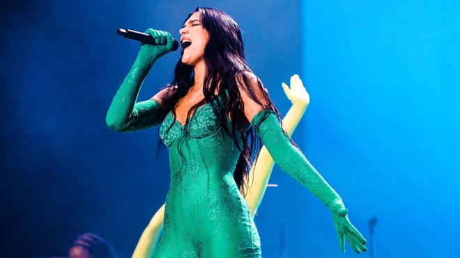 Recitales: La cantante Dua Lipa causó furor en Argentina