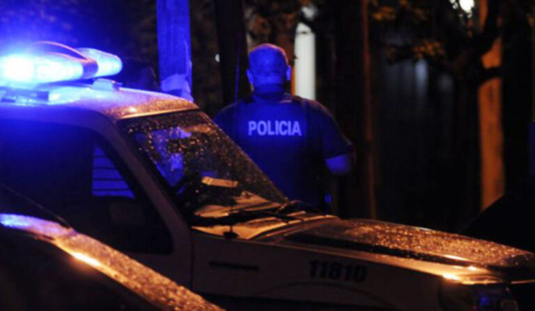 Merlo Robo Tiroteo Policía