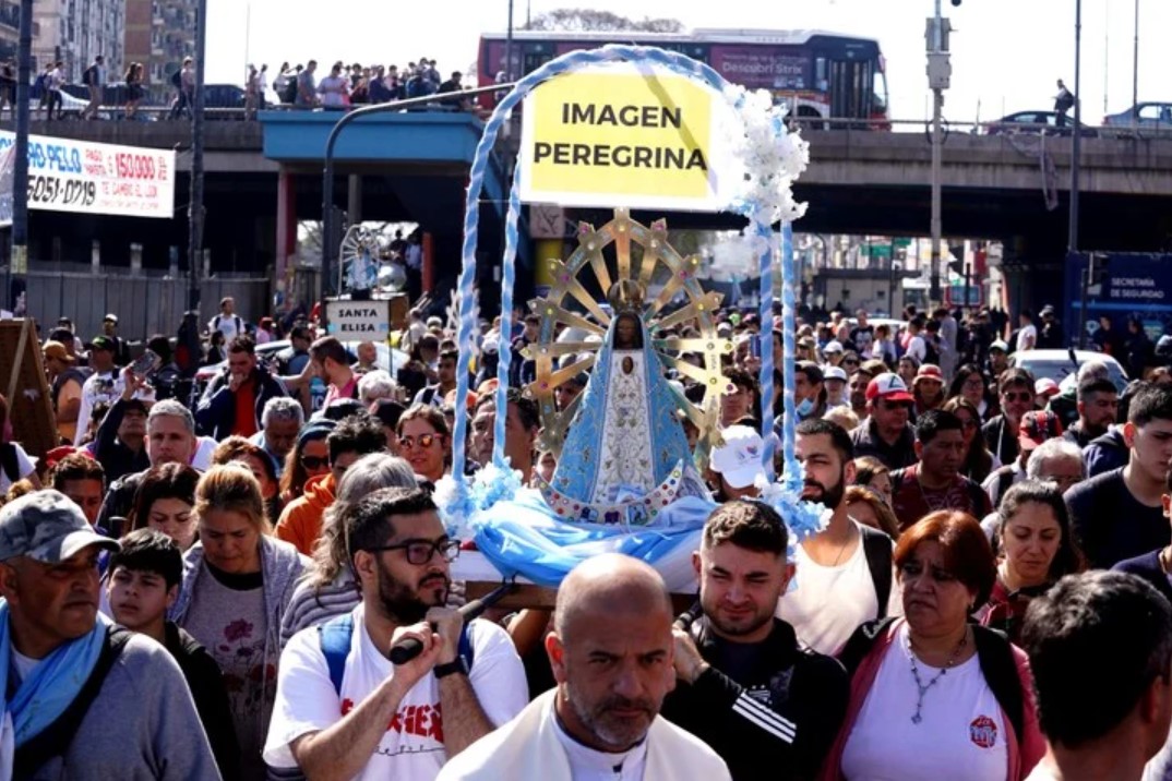 Peregrinación a Luján 2022: Fieles, celebridades y la participación de La Matanza