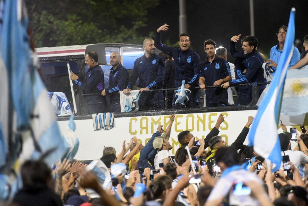 Selección Argentina Recorrido Obelisco