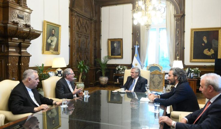 Alberto Fernández Conferencia Episcopal Navidad