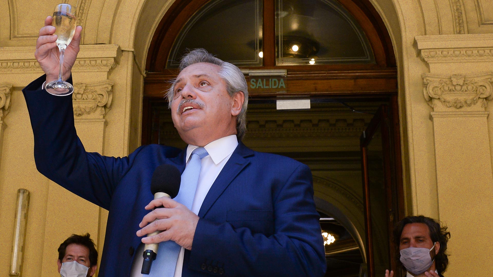 Alberto Fernández pidió vivir la Navidad “sabiendo que estamos en el camino correcto”