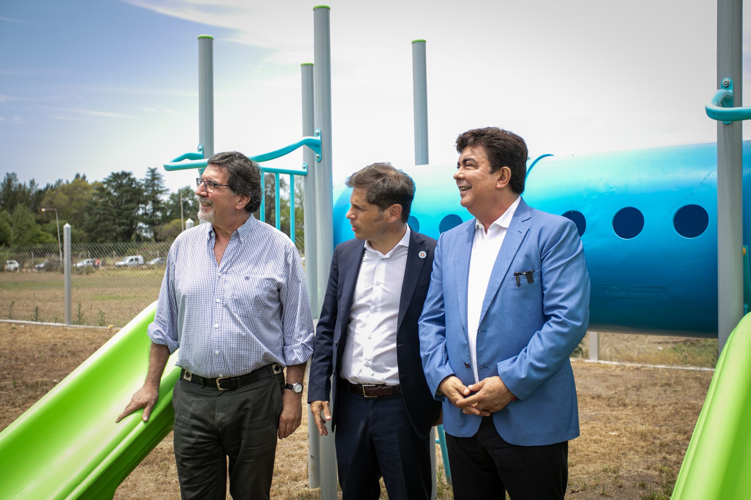 Virrey del Pino: Junto a Espinoza, Kicillof inauguró el jardín de infantes número 121 de su gestión