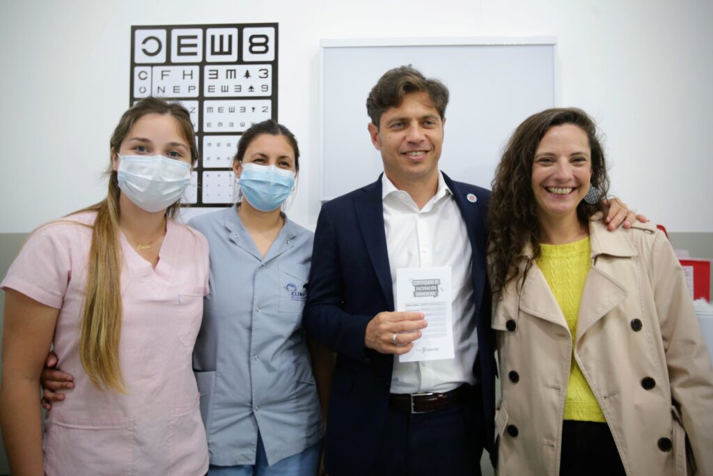 Kicillof Quinta Dosis Coronavirus