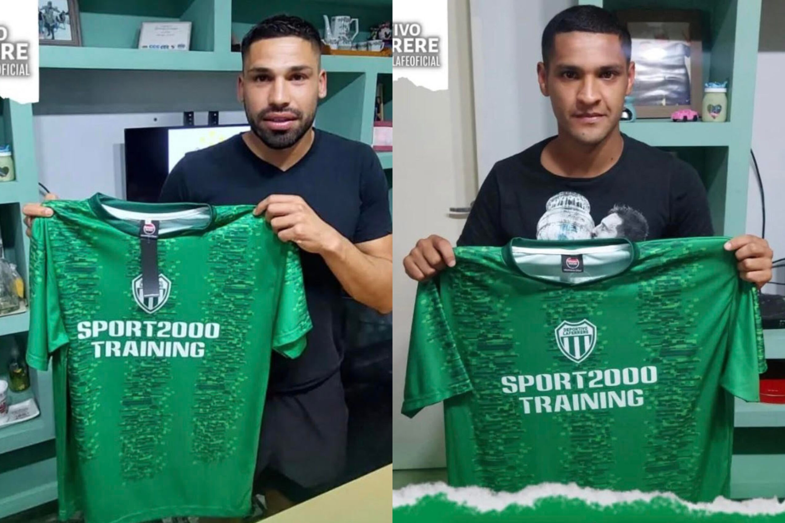 Franco Maraia y Fernando Ortiz, dos caras nuevas en Deportivo Laferrere