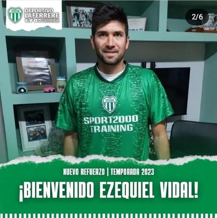 Nuevo refuerzo: Ezequiel Vidal, un histórico de la UAI a Deportivo Laferrere