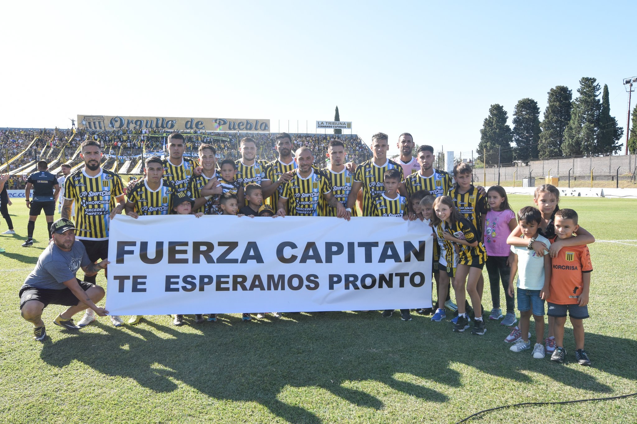 Almirante Brown visita a Guillermo Brown