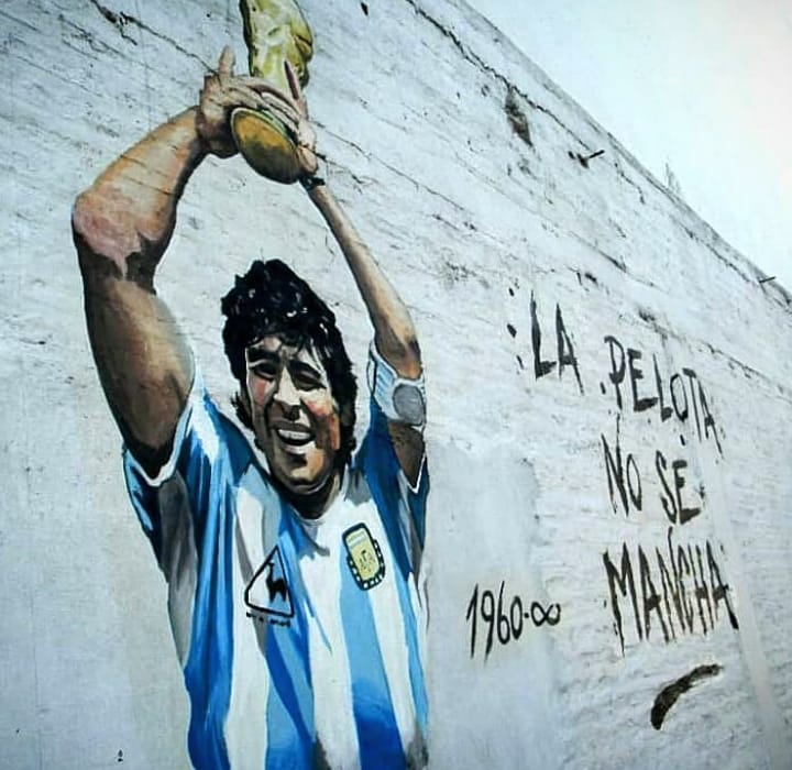 Maradona Messi Relación