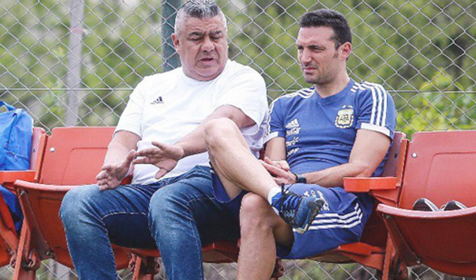 Claudio Tapia: “Scaloni es el padre de la criatura”