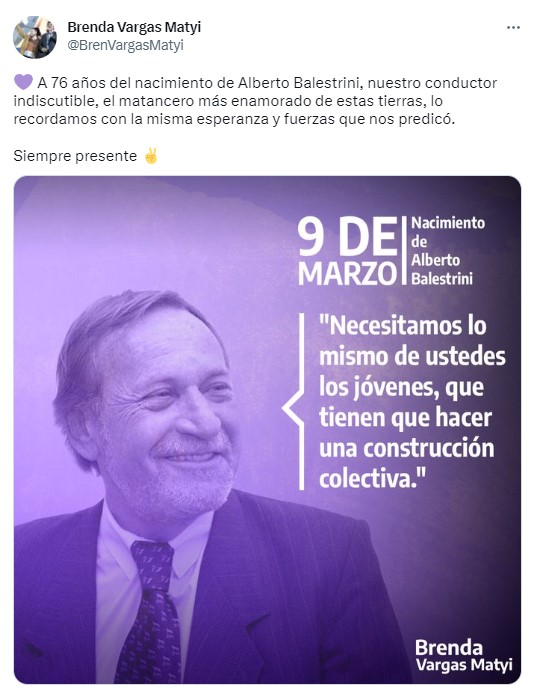 Brenda Vargas Matyi Alberto Balestrini