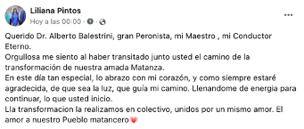 Liliana Pintos Alberto Balestrini