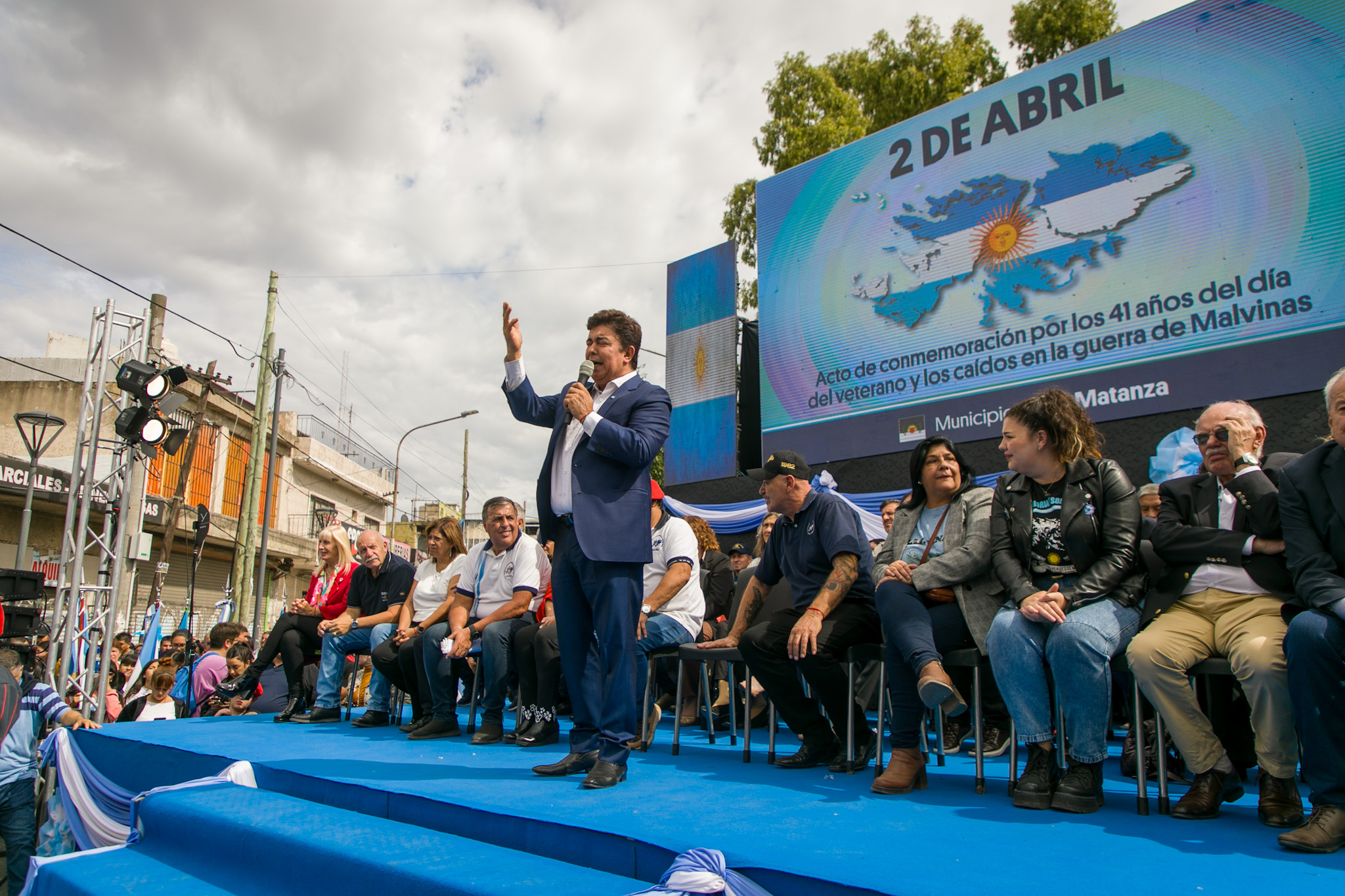 Espinoza: “El reclamo de Malvinas no va a terminar hasta que nuestra bandera flamee en las Islas”