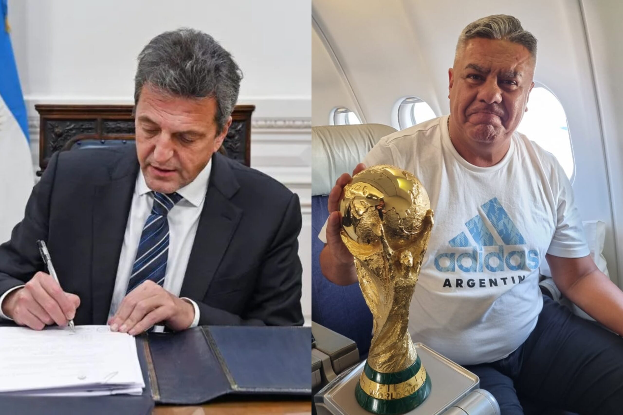 “Estamos listos”: Massa y Tapia esperan que FIFA confirme a Argentina como sede del Mundial Sub 20