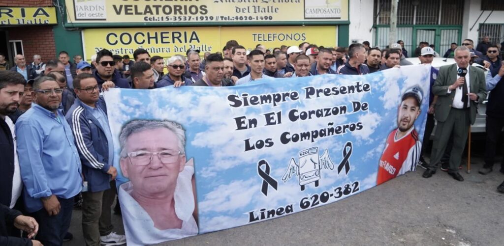 Marcha Mes Crimen Colectivero Matanza