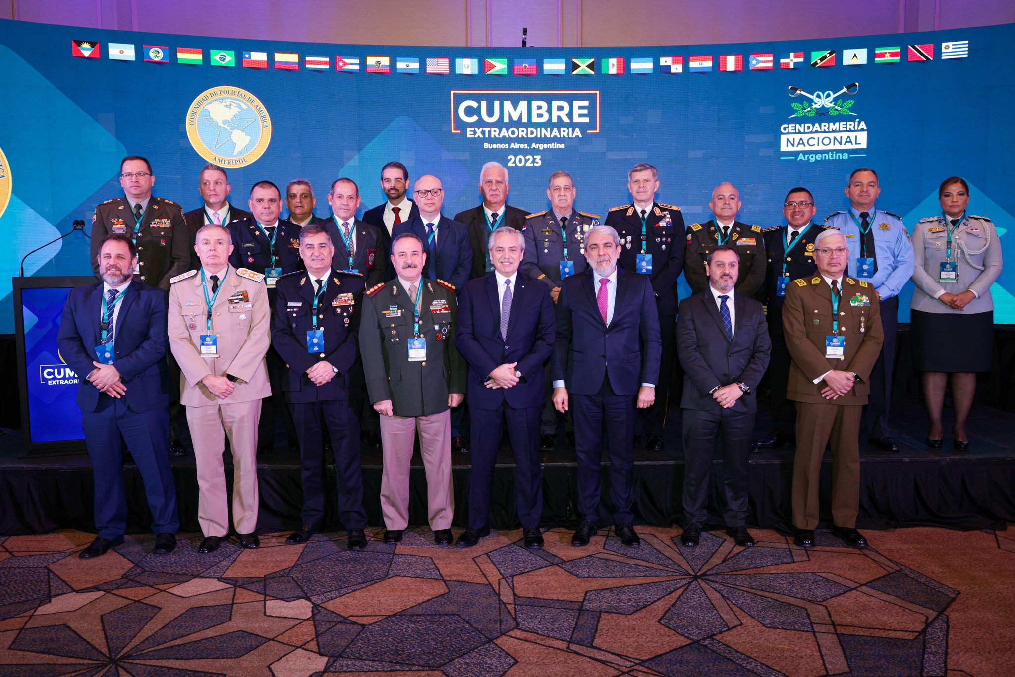 Alberto Fernández llamó a los países de la región a “formalizar un mecanismo para atacar el crimen organizado”