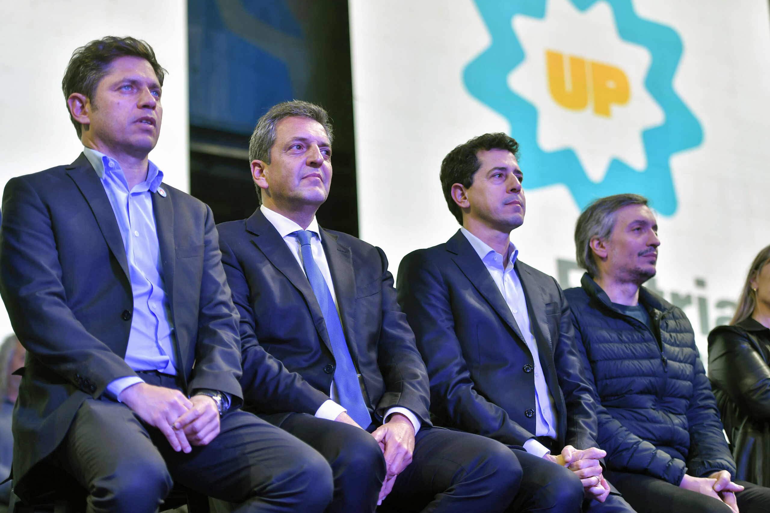 Massa se mostró con Kicillof, “Wado” y Máximo y afirmó que dejará “sudor y sangre” para que UxP gane las elecciones