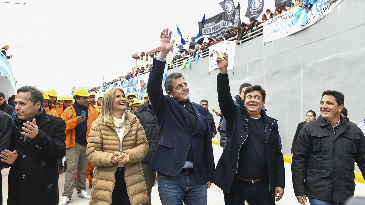 Sergio Massa estuvo en La Matanza y cuestionó a los que “llaman a implosionar todo”