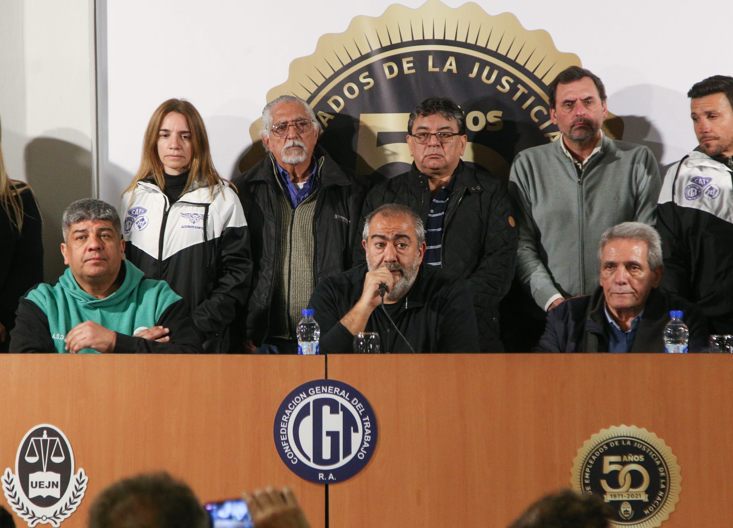 La CGT recibirá mañana a la fórmula de UxP que integran Sergio Massa y Agustín Rossi