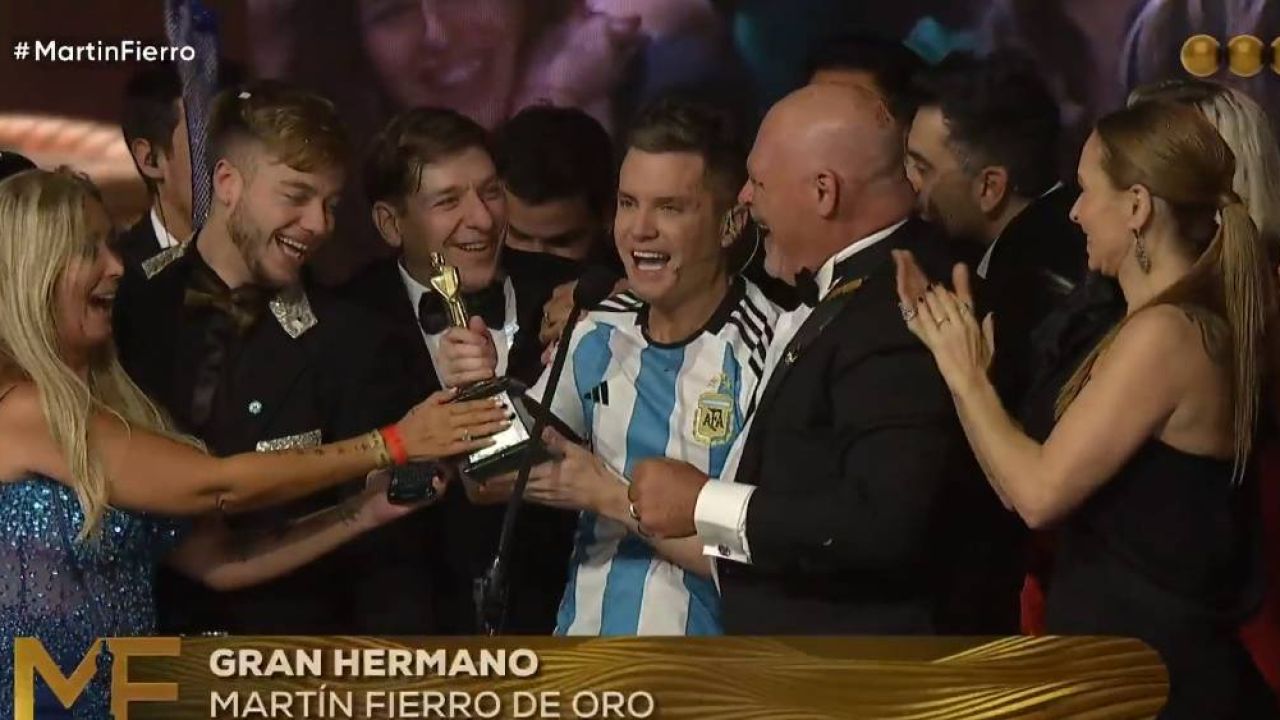 Premios Martín Fierro 2023: todos los ganadores del mayor galardón argentino