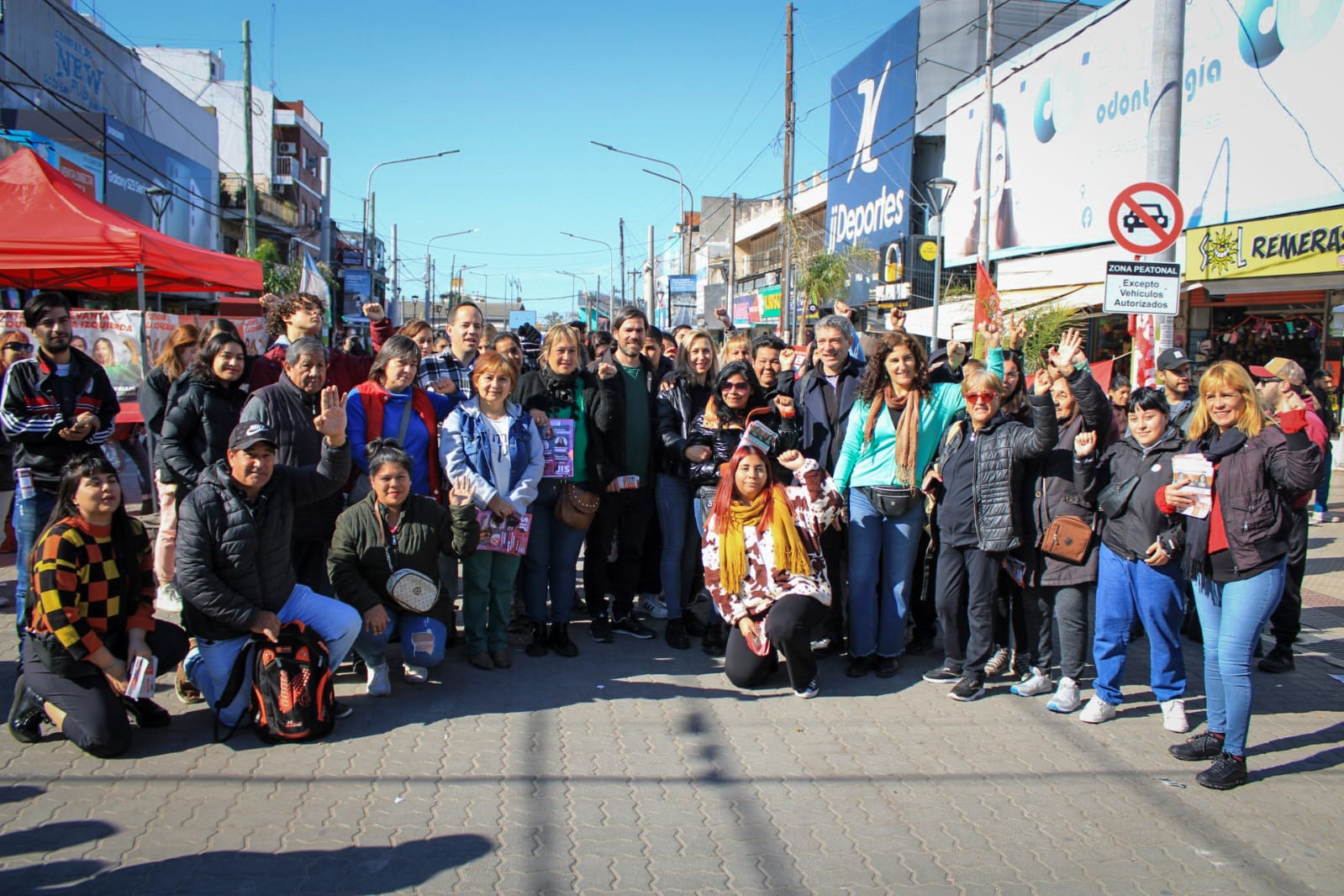 Frente de Izquierda: Myriam Bregman y Nicolás del Caño recorrieron La Matanza