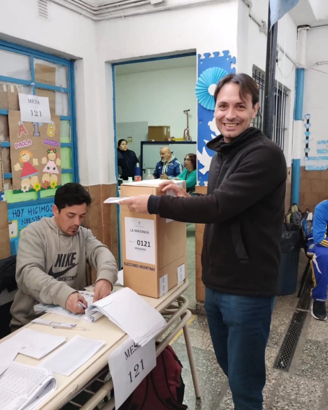 Ya votó Juan Romero: “Hicimos una campaña muy militante”