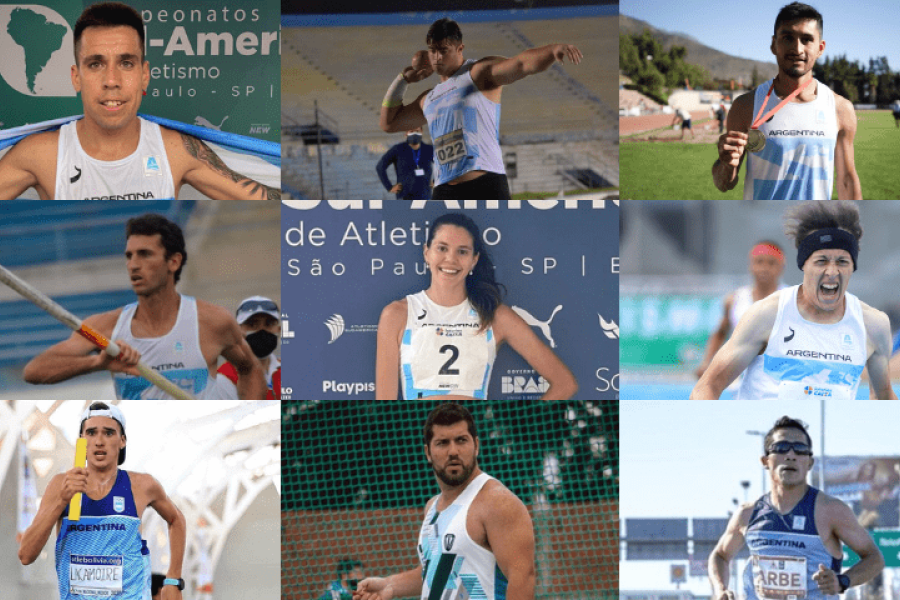 Diez argentinos competirán en el Mundial de atletismo de Budapest