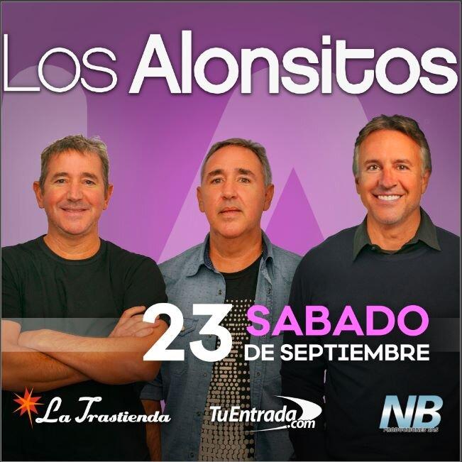 Los Alonsitos darán un show el 23 de septiembre en La Trastienda