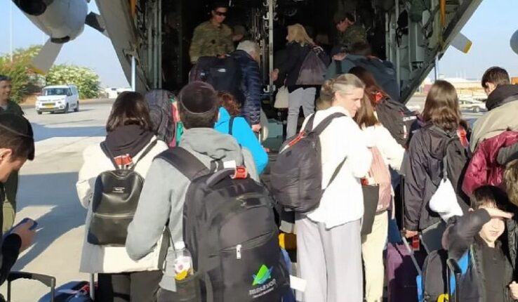 evacuados argentinos Israel