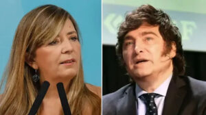 Gabriela Cerruti contra Milei