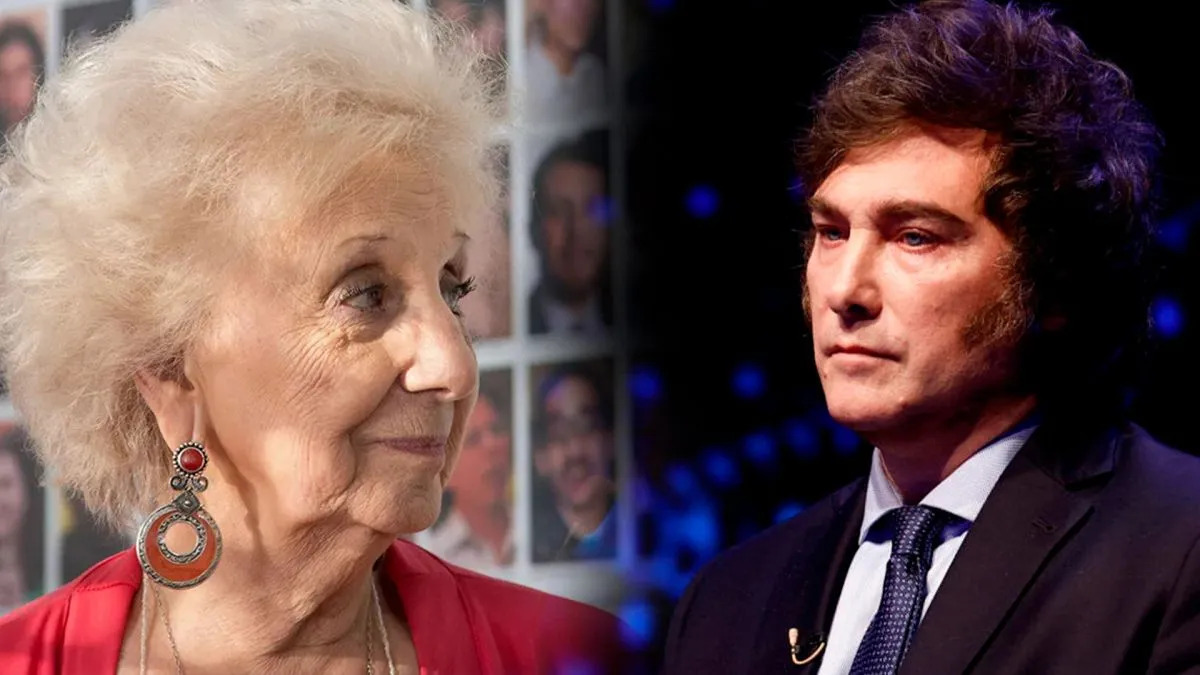 Estela de Carlotto: “los dichos de Milei ofenden de una manera brutal”