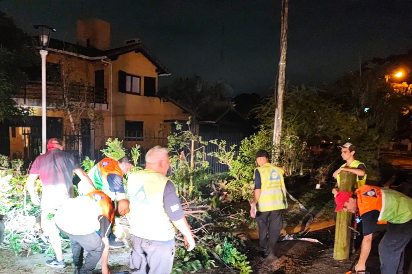 Temporal en La Matanza: Espinoza desplegó un comité de emergencia ante las fuertes tormentas