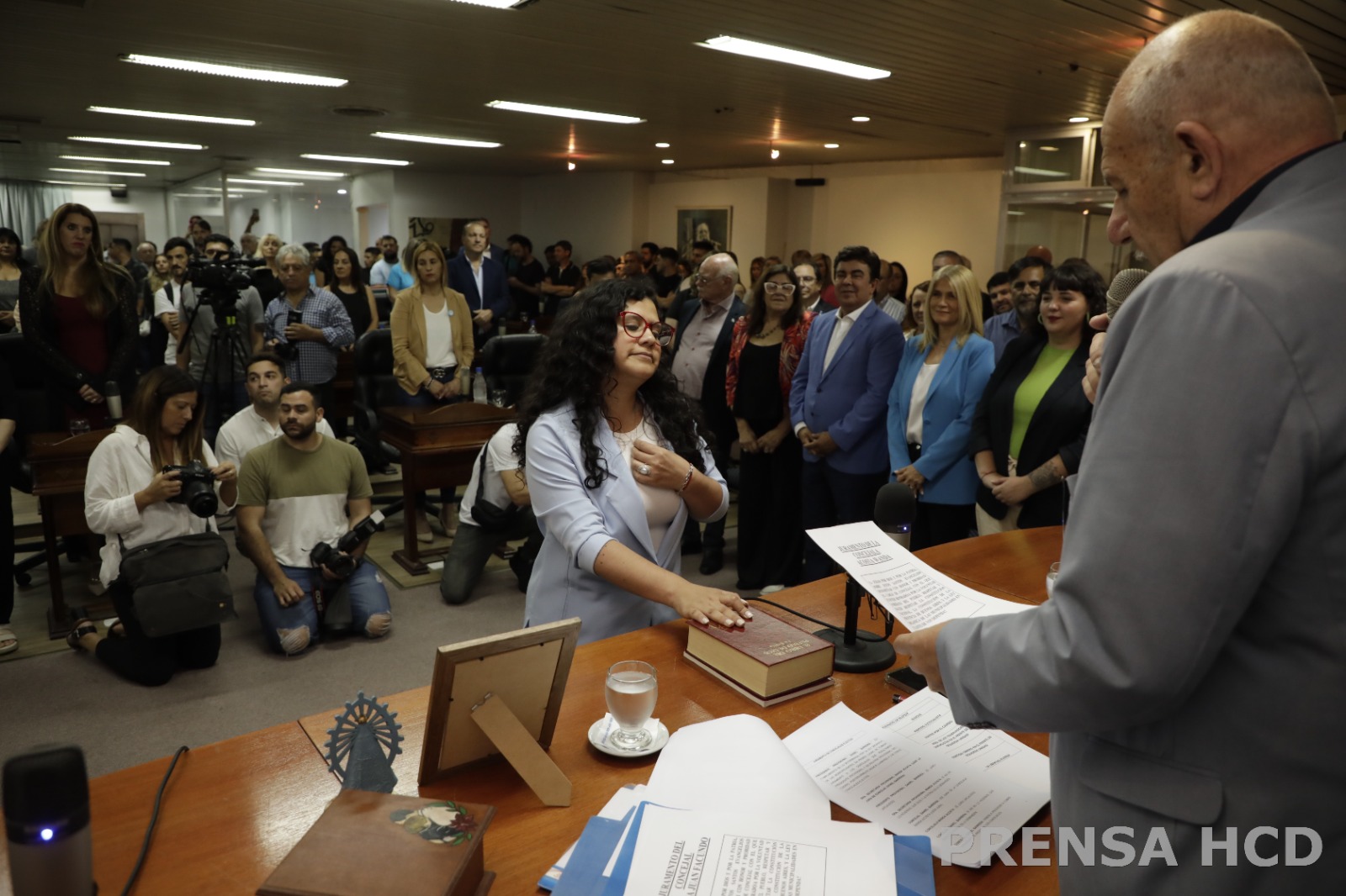 El Consejo Deliberante realizó la jura de los nuevos concejales