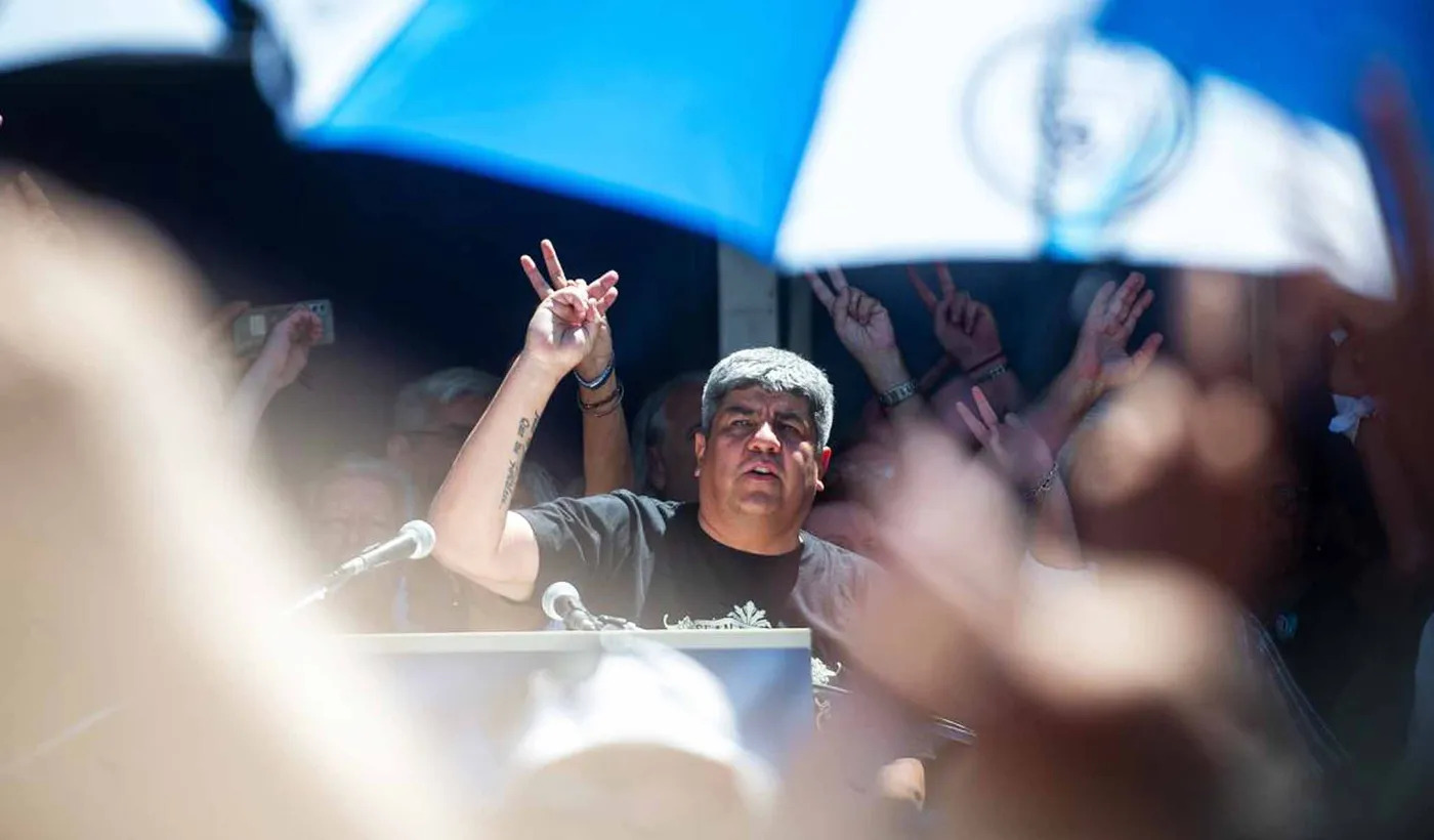Pablo Moyano en el paro de la CGT: “a Caputo lo van a llevar en andas pero para tirarlo al Riachuelo”