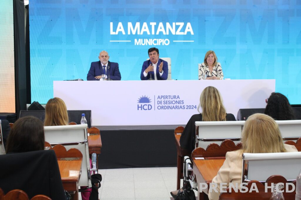 sesiones Concejo Deliberante La Matanza 2024