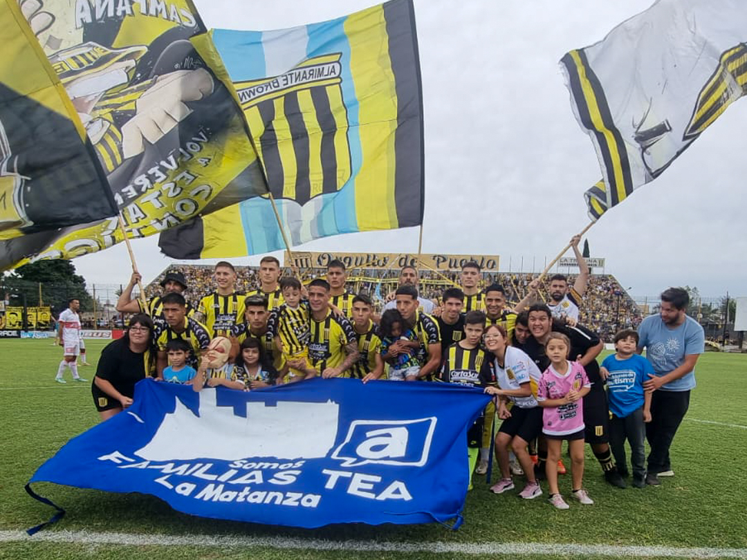 Empate entre Almirante y Morón en el clásico del oeste