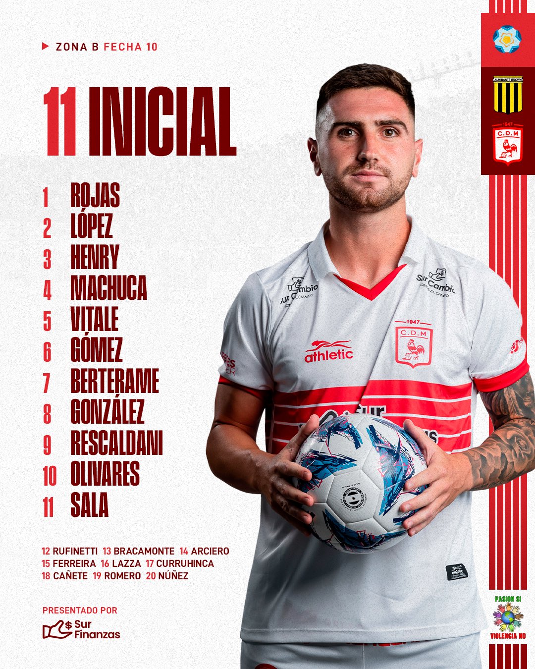 Empate Almirante y Morón clásico oeste