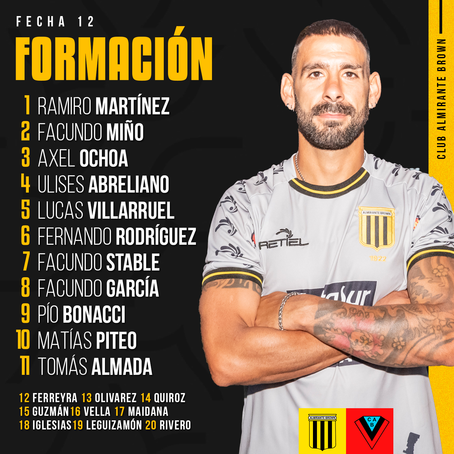 Otra caida de Almirante Brown 